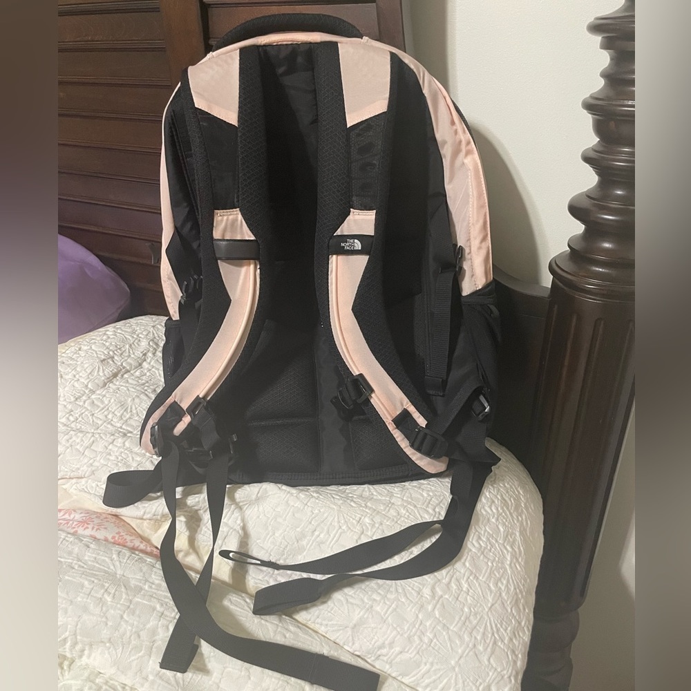 The North Face bookbag.